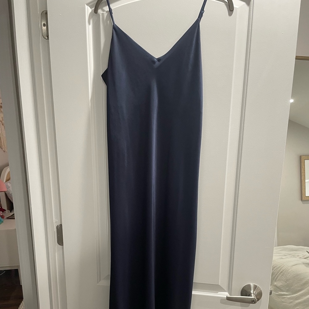 Hatch slip dress